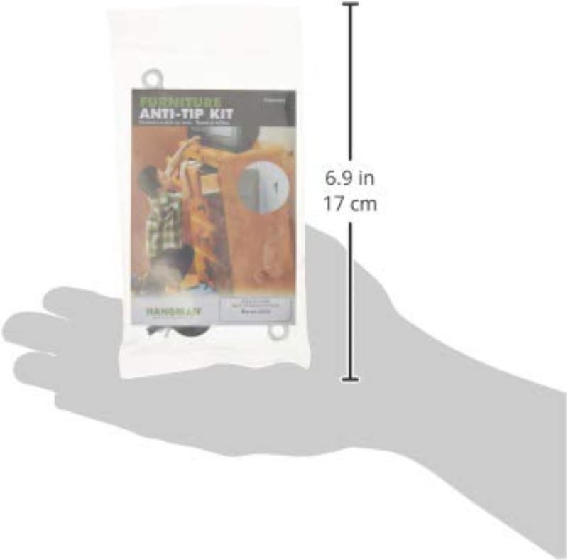 Hangman Products TK400-4 Furniture Anti-Tip Kit - Image 3